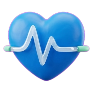 Ícono 3D corazon